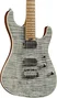 EKO Guitarra Eléctrica Fire 801 Musa - Grey Flamed Eko - Stratocaster - Cuerpo de Aliso