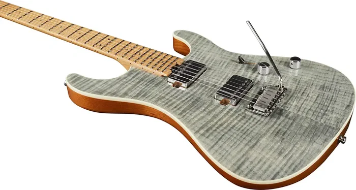 EKO Guitarra Eléctrica Fire 801 Musa - Grey Flamed Eko - Stratocaster - Cuerpo de Aliso