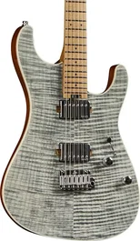 EKO Guitarra Eléctrica Fire 801 Musa - Grey Flamed Eko - Stratocaster - Cuerpo de Aliso