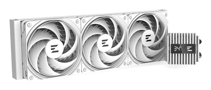 Zalman ALPHA2 A36 WHITE Sistema de Refrigeración Líquida para Ordenador, Ventilador 12 cm, Blanco