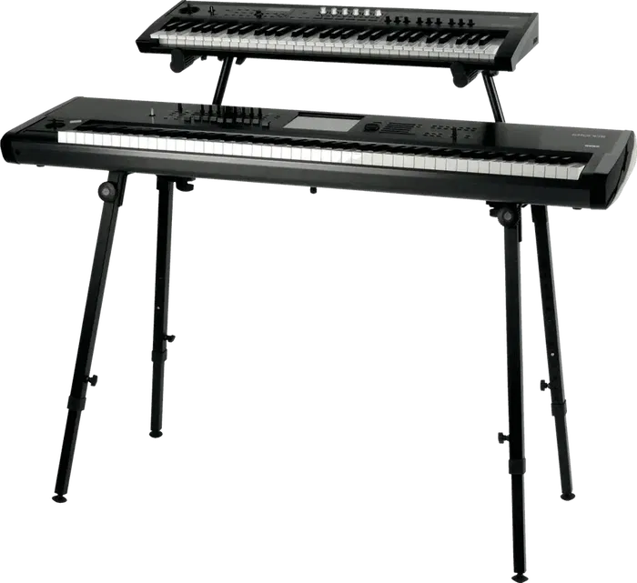 QUIKLOK WS421 Extensión Segundo Teclado Para Soporte Negro Acero Ajustable Plegable