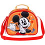 Disney Mickey Mouse Bolsa Portamerienda Infantil 3D Whisper Naranja 5L 20cm