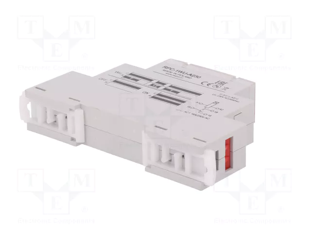 RELPOL Relé de tiempo RPC 1s÷10 días SPDT 250VAC/16A 24VDC/16A
