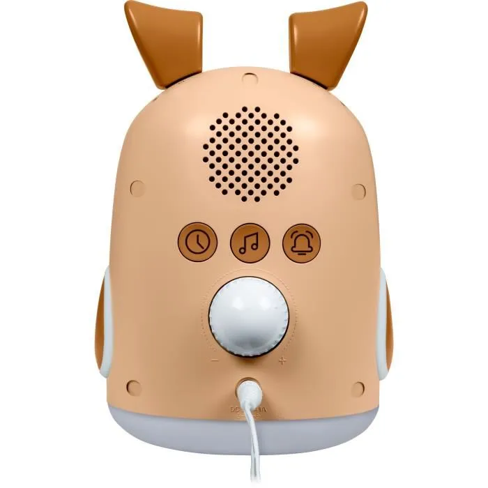 Bigben Kids Alarm Clock With Night Light Three Brown Dog Sounds Rkidsdog