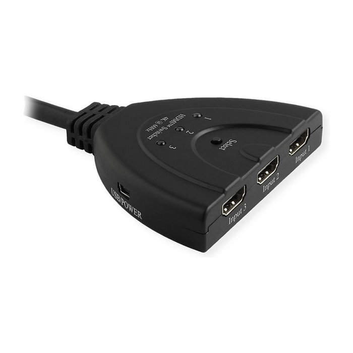 VALUE 4K HDMI Switch, 3-fach 14.99.3567