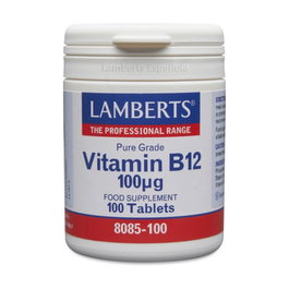 Lamberts Vitamina B12 100 mcg 100 tabletas