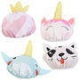 Tom et Zoe Gorro de Baño Animales Niños Gato Flamenco Unicornio Tiburón Talla Única D.26 Cm