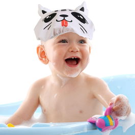 Tom et Zoe Gorro de Baño Animales Niños Gato Flamenco Unicornio Tiburón Talla Única D.26 Cm