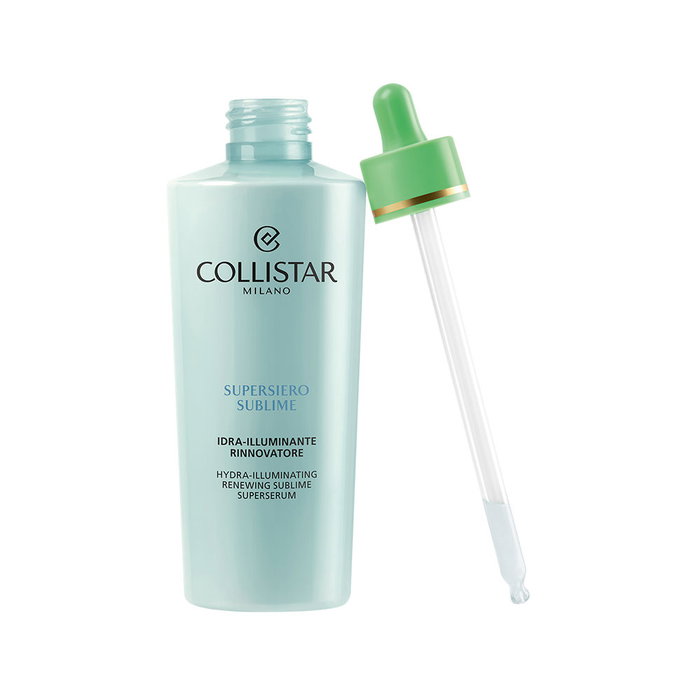 Collistar Talasso-Serum Concentrado Glow - Sérum Hidratante Iluminador 72h, Efecto Soft-Focus - 200 ml