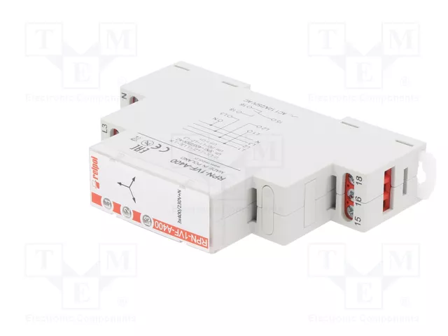 RELPOL RPN-1V Relé de monitorización de tensión trifásica RELPOL RPN-1V Relé de monitorización de tensión trifásica