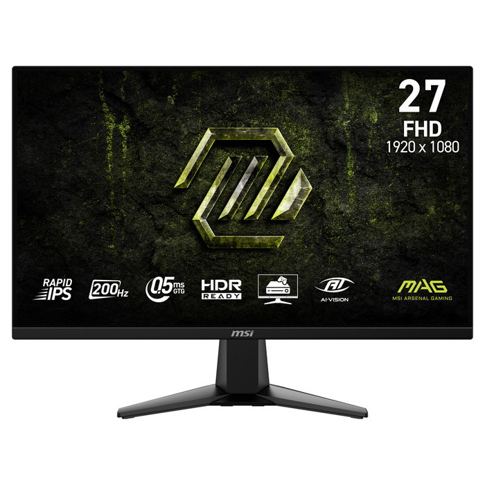 MSI MAG 275F E20 Monitor Gaming 27 pulg. Full HD 200 Hz Rapid IPS
