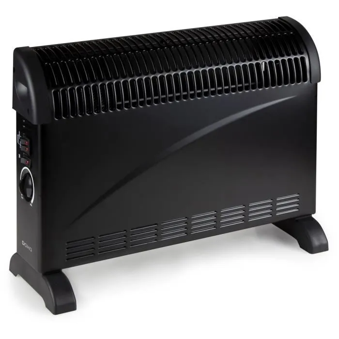 Domo Convector turbo DO7350CH 2000 W Negro Domo Convector turbo DO7350CH 2000 W Negro