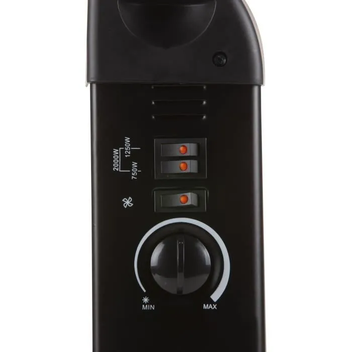 Domo Convector turbo DO7350CH 2000 W Negro Domo Convector turbo DO7350CH 2000 W Negro