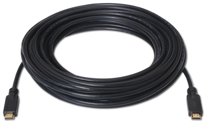 Aisens Cable HDMI V2.0 Premium 4K@60Hz 18Gbps con Repetidor, 20m, Negro Aisens Cable HDMI V2.0 Premium 4K@60Hz 18Gbps con Repetidor, 20m, Negro