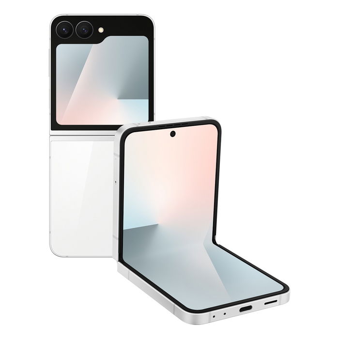 Samsung Galaxy Z Flip7 FE 5G Smartphone 128 GB 8 GB RAM Blanco - Dynamic AMOLED 2X 120 Hz - Cámara 50 MP - Carga Inalámbrica - SM-F761BZWGEUB Samsung Galaxy Z Flip7 FE 5G Smartphone 128 GB 8 GB RAM Blanco - Dynamic AMOLED 2X 120 Hz - Cámara 50 MP - Carga Inalámbrica - SM-F761BZWGEUB