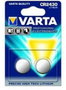 Varta CR2430 Pilas de botón de litio, pack de 2