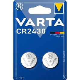 VARTA Batería de botón CR2430, pack de 2 unidades