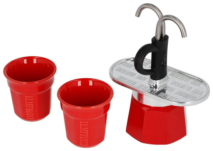 Bialetti MINI EXPRESS Set Rojo