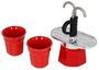 Bialetti MINI EXPRESS Set Rojo