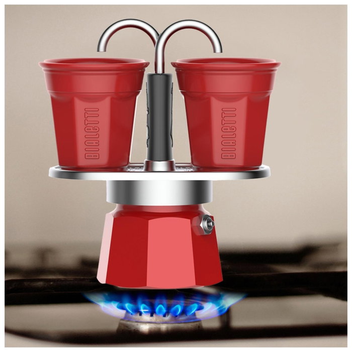 Bialetti MINI EXPRESS Set Rojo
