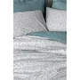 Juego de cama 220x240 cm + 2 fundas de almohada 60x60 cm 100% Algodón Menta ASI8684283035656