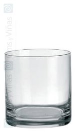 Skloservis Vaso Bistro On The Rocks, 41 cl, Cristal, 95 mm Alto x 90 mm Diámetro, Borde Fino (Set de 6)