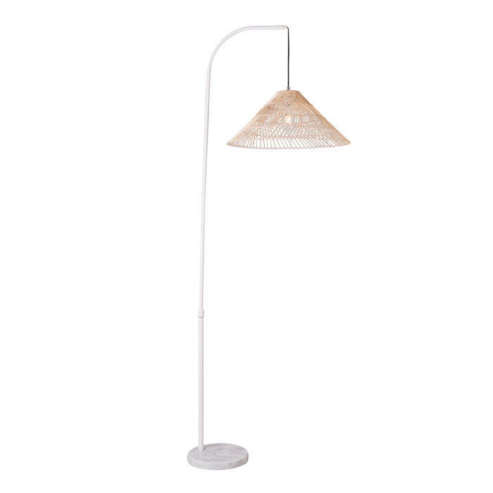 SKD Lámpara de Pie Nashua - Diseño Elegante con Bombilla LED E27 [SKD-F1009]