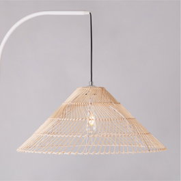SKD Lámpara de Pie Nashua - Diseño Elegante con Bombilla LED E27 [SKD-F1009]