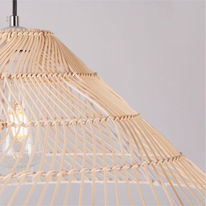 SKD Lámpara de Pie Nashua - Diseño Elegante con Bombilla LED E27 [SKD-F1009]