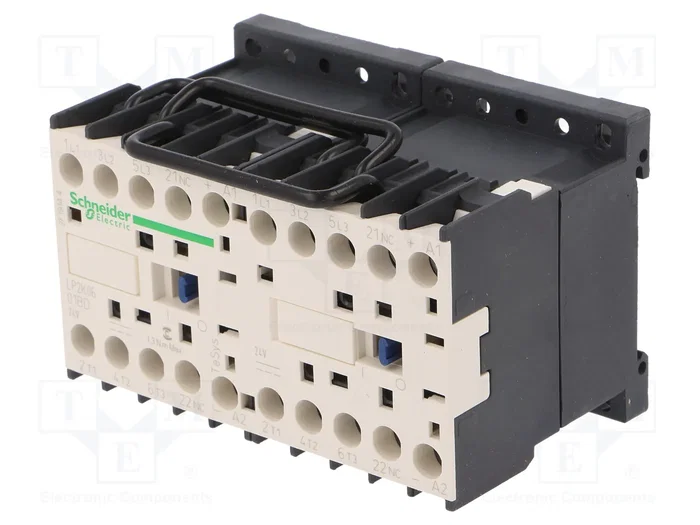 Schneider Electric LP2K0601BD Contactor Reversible TeSys K 24VDC 6A Schneider Electric LP2K0601BD Contactor Reversible TeSys K 24VDC 6A