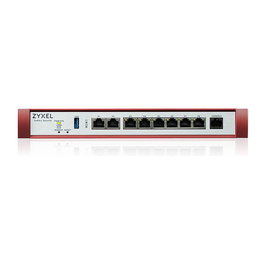 Zyxel USG FLEX 200H Firewall de Red 5 Gbps 8 Puertos Gigabit 1.2 Gbps VPN IKEv2/IPSec/SSL Device Only
