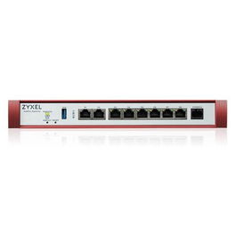 Zyxel Firewall de escritorio USG FLEX 200H (USGflex200H) - EU0101F, 8 puertos Gigabit, 2 puertos 2.5GbE, PoE+, VPN, IPS