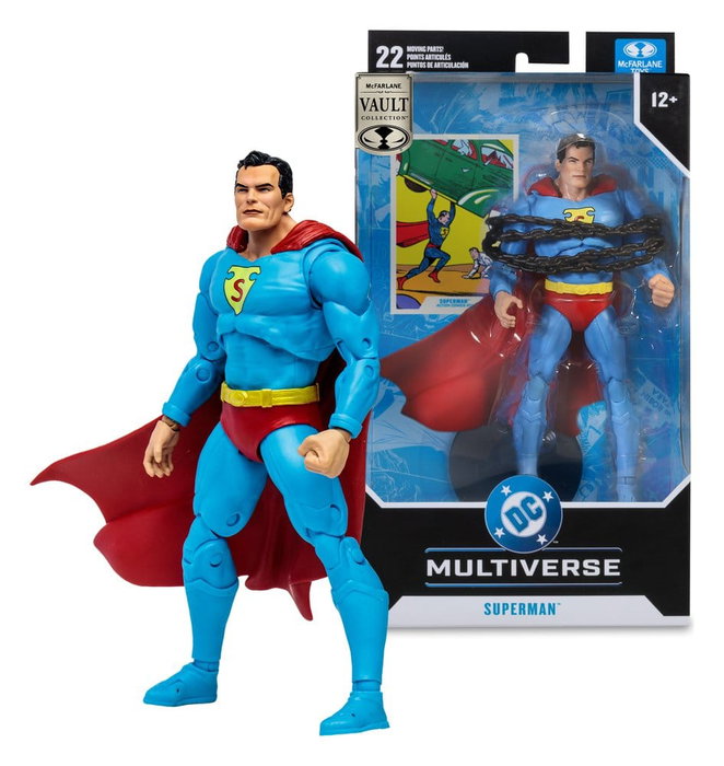 McFarlane Toys DC Multiverse McFarlane Vault Collection Superman (Action Comics) 18 cm McFarlane Toys DC Multiverse McFarlane Vault Collection Superman (Action Comics) 18 cm