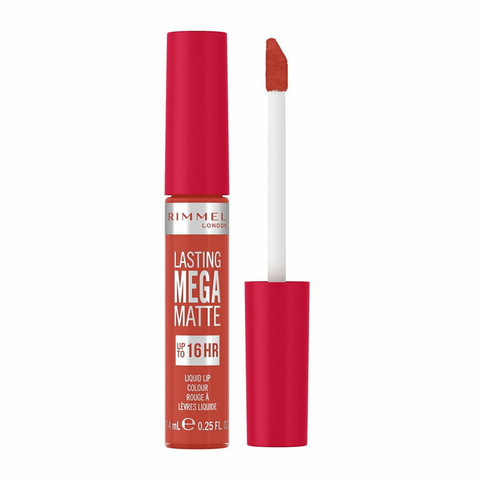 Rimmel London Lasting Mega Matte Liquid Lip Colour 920-scarlet flames Rimmel London Lasting Mega Matte Liquid Lip Colour 920-scarlet flames