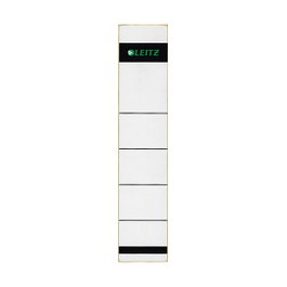 LEITZ Etiquetas autoadhesivas para archivador de 5,2 cm de ancho, 39,0 x 192,0 mm, Gris
