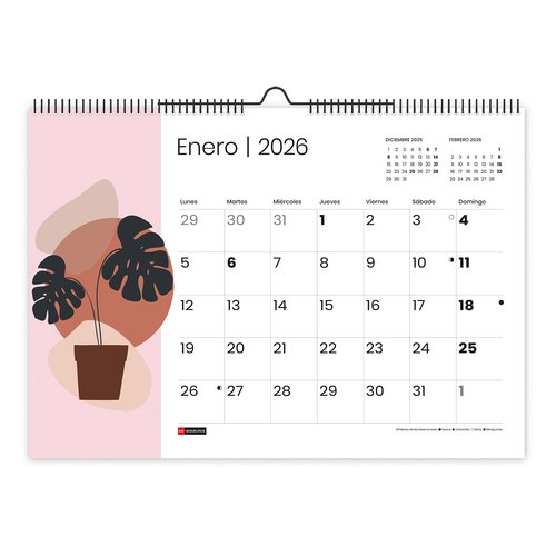 MIQUELRIUS Calendario 2026 Pared Trends Abstract Mensual A3 para Escribir MIQUELRIUS Calendario 2026 Pared Trends Abstract Mensual A3 para Escribir