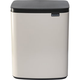Brabantia BO Cubo de Basura 12 Litros Soft Beige