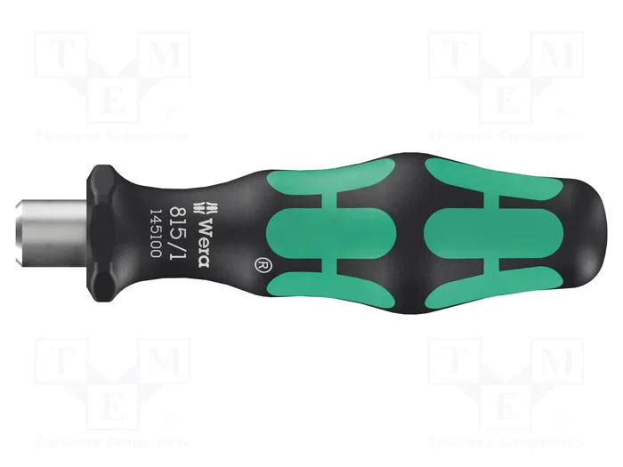WERA Mango de destornillador 815/1 con soportes C6,3mm y E6,3mm WERA Mango de destornillador 815/1 con soportes C6,3mm y E6,3mm