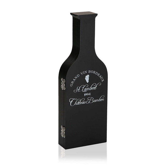 Set de Accesorios para Vino Versa Madera 4 x 30 x 10,5 cm