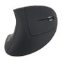 Equip Ratón Inalámbrico Ergonómico 2 Botones 1600 DPI Color Negro