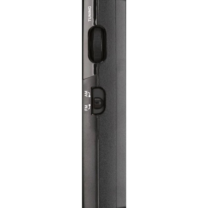 SANGEAN Radio Portátil AM/FM, Sangean am/fm black, Receptor Digital con Alta Calidad de Sonido