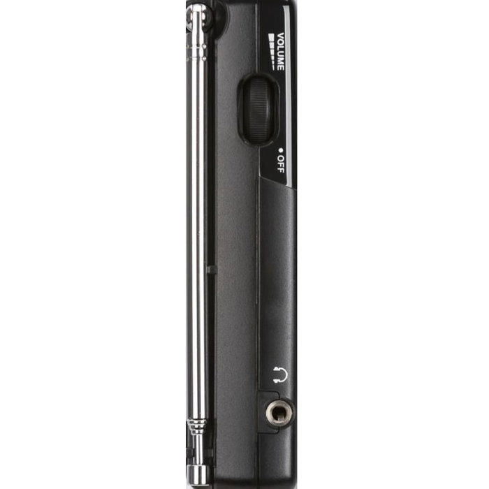 SANGEAN Radio Portátil AM/FM, Sangean am/fm black, Receptor Digital con Alta Calidad de Sonido