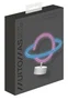 Muitomas Lámpara de Mesa de Neón Saturn USB Tipo C Blanco
