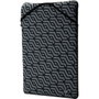 HP Funda Reversible Geo para Portátil de 14,1 Pulgadas, Negro/Gris
