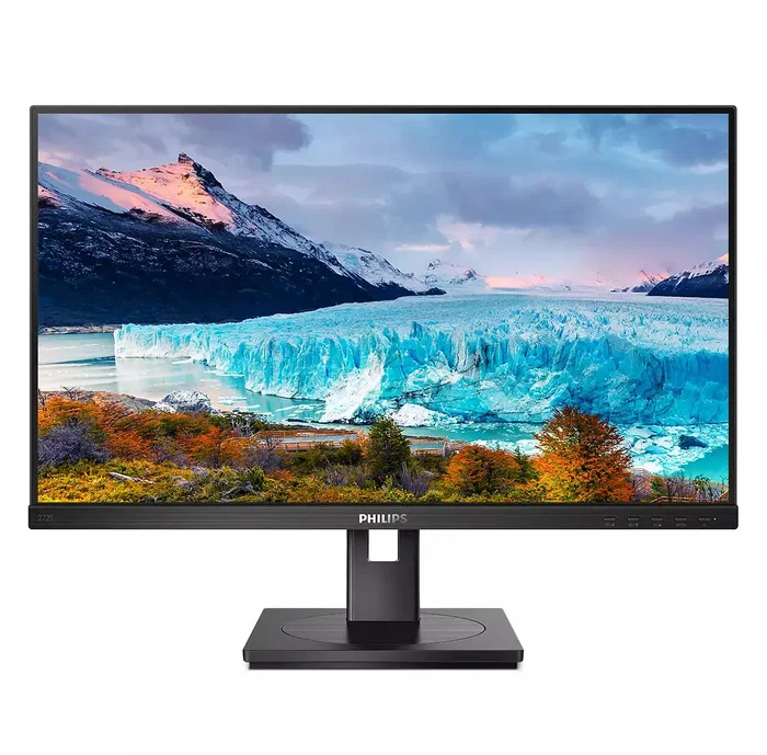 Philips 272S1M/00 Monitor 27" Full HD IPS 75Hz, Adaptive Sync, USB Hub, SmartErgoBase, Modo LowBlue y Flicker Free - Negro