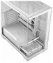 Modecom Volcano Stellar NF Biała Torre Midi ATX para Gaming, Blanca/Negra