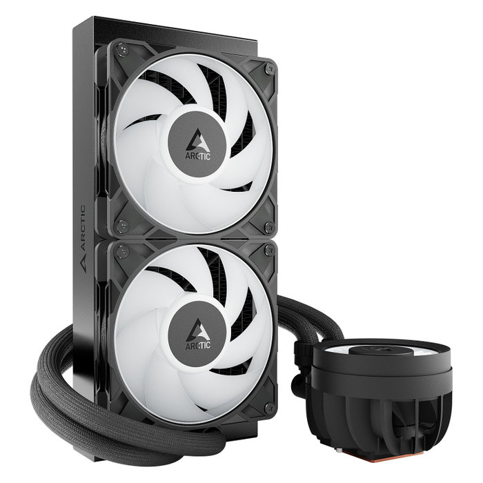 ARCTIC Liquid Freezer III Pro 240 A-RGB - Sistema de Refrigeración Líquida Todo en Uno para LGA 1851, LGA 1700, AM4, AM5, Negro/Blanco, Ventiladores de 12 cm, 131 m3/h, PWM ARCTIC Liquid Freezer III Pro 240 A-RGB - Sistema de Refrigeración Líquida Todo en Uno para LGA 1851, LGA 1700, AM4, AM5, Negro/Blanco, Ventiladores de 12 cm, 131 m3/h, PWM