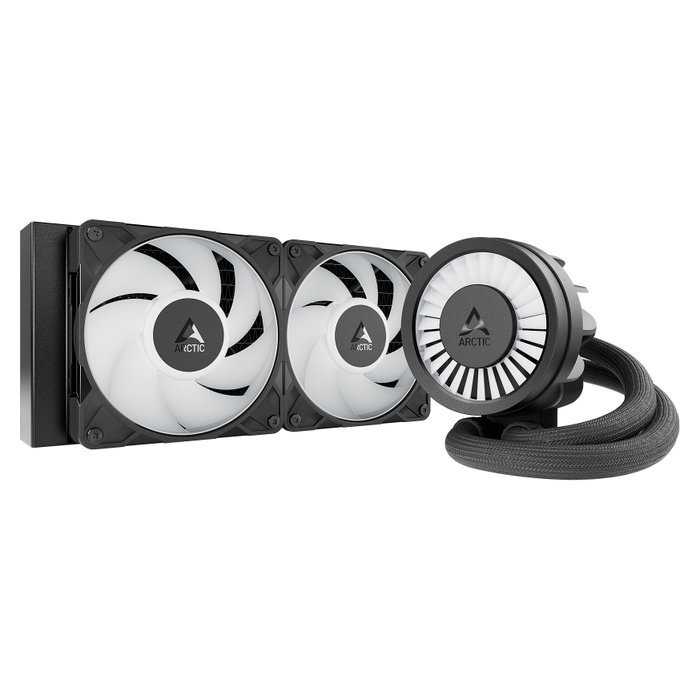 ARCTIC Liquid Freezer III Pro 240 A-RGB - Sistema de Refrigeración Líquida Todo en Uno para LGA 1851, LGA 1700, AM4, AM5, Negro/Blanco, Ventiladores de 12 cm, 131 m3/h, PWM ARCTIC Liquid Freezer III Pro 240 A-RGB - Sistema de Refrigeración Líquida Todo en Uno para LGA 1851, LGA 1700, AM4, AM5, Negro/Blanco, Ventiladores de 12 cm, 131 m3/h, PWM