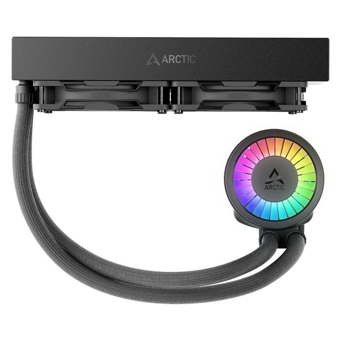 ARCTIC Liquid Freezer III Pro 240 A-RGB - Sistema de Refrigeración Líquida Todo en Uno para LGA 1851, LGA 1700, AM4, AM5, Negro/Blanco, Ventiladores de 12 cm, 131 m3/h, PWM ARCTIC Liquid Freezer III Pro 240 A-RGB - Sistema de Refrigeración Líquida Todo en Uno para LGA 1851, LGA 1700, AM4, AM5, Negro/Blanco, Ventiladores de 12 cm, 131 m3/h, PWM