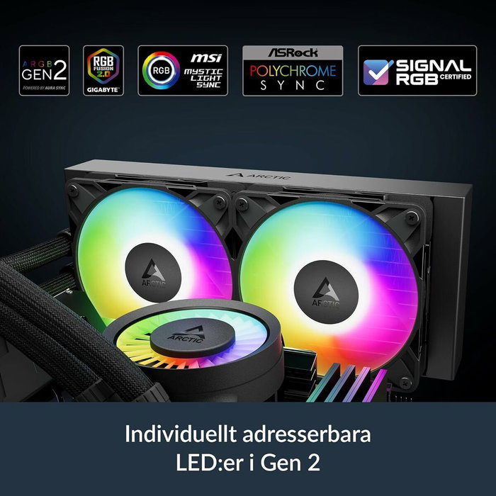 ARCTIC Liquid Freezer III Pro 240 A-RGB Black/White ARCTIC Liquid Freezer III Pro 240 A-RGB Black/White